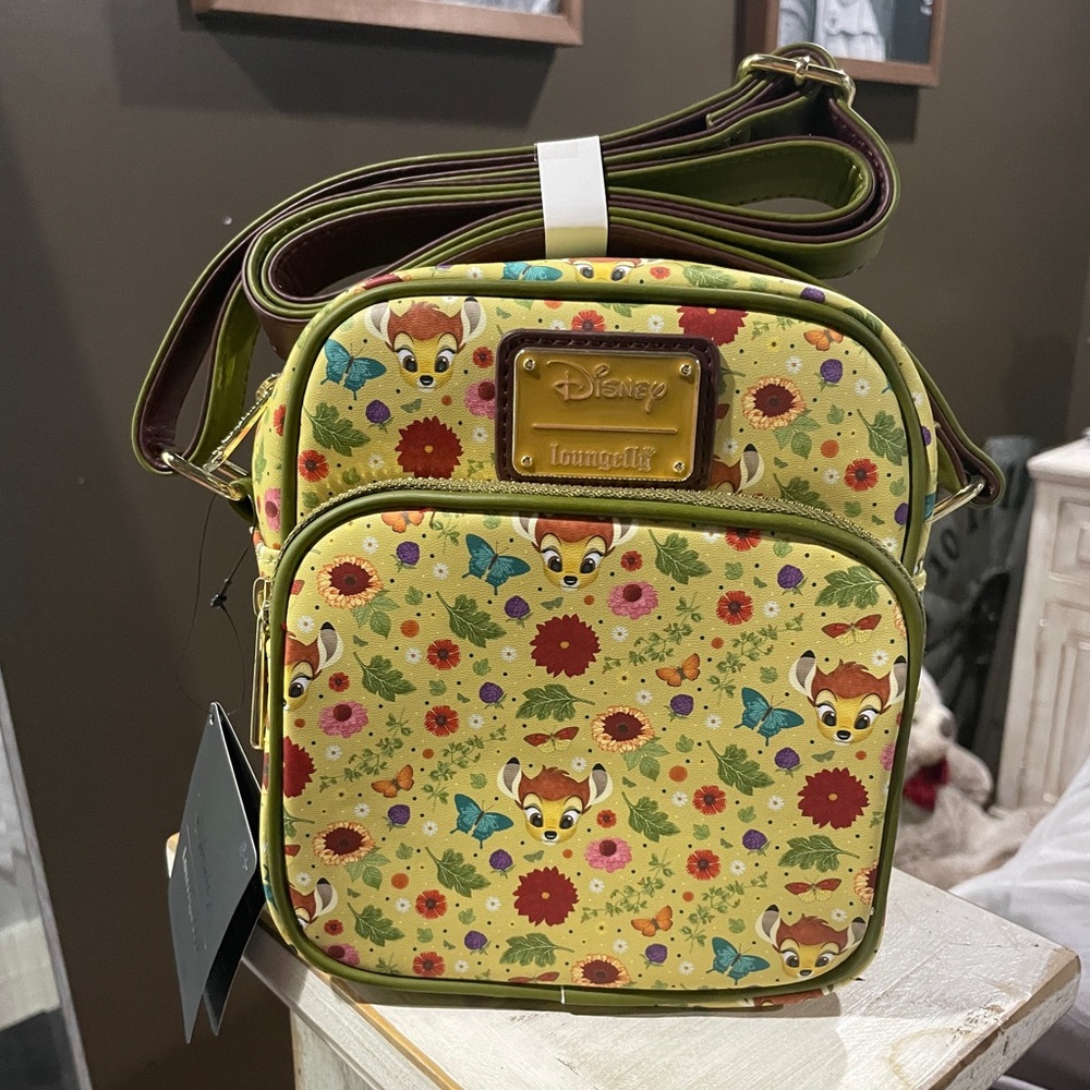 New with tags Loungefly Bambi crossbody